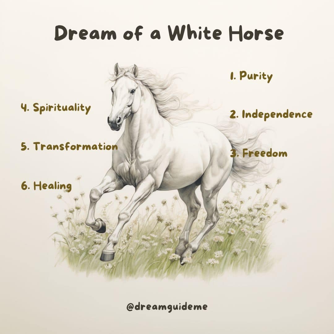 Dream of a White Horse Meaning